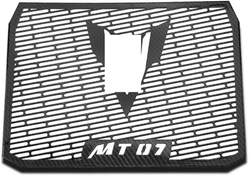 Vista 3 de Protector de rejilla de radiador MT-07 FZ-07 MT07 2018 para motocicleta Radiador parrilla cubierta protectora perfecta para Ya&maha 2014-2022 MT-07