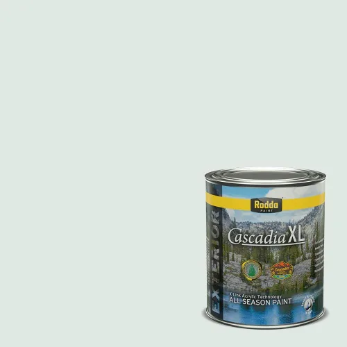 Vista 69 de Rodda Paint CASCADIA XL Pintura e imprimación satinada exterior en uno, cuarto de galón, pimienta de Jamaica