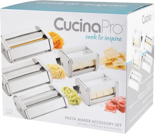 Vista 4 de Juego de accesorios para máquina de pasta, incluye 5 cortadores diferentes
