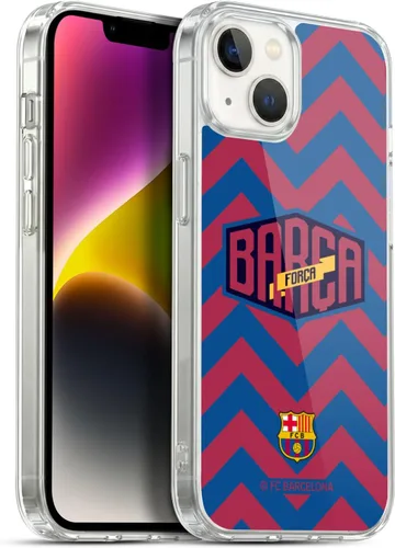 Vista 16 de Head Case Designs Funda de gel con licencia oficial del FC Barcelona con logotipo y patrón de Forca Barca [protección de grado militar] compatible