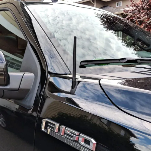 Vista 2 de BASIKER Antena corta para Ford F150 F250 F350 2009-2025 2026, accesorios Ford F150 de 6 3/4 pulgadas F250 F 350 de repuesto para recepción AM FM