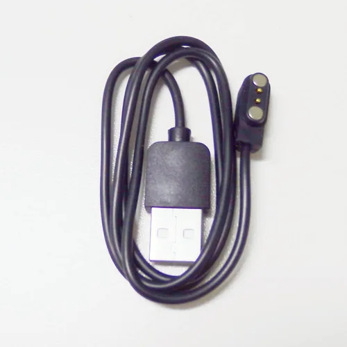 Vista 5 de Cable USB compatible con reloj inteligente C20, cargador magnético de repuesto compatible con reloj militar Tank M1 Pro/C20 C16