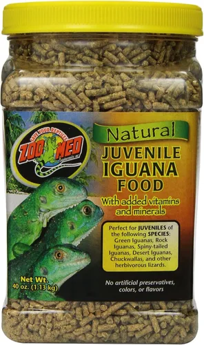 Vista 4 de Zoo Med Fórmula alimentaria natural de iguana, 20 onzas, adulto