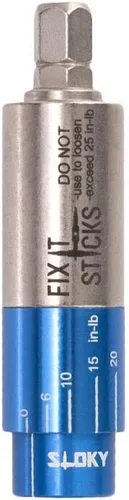 Vista 2 de FIX IT STICKS Herramienta de control de torsión todo en uno precisa de +/- 10%, de 6-25 pulg-lb, mini