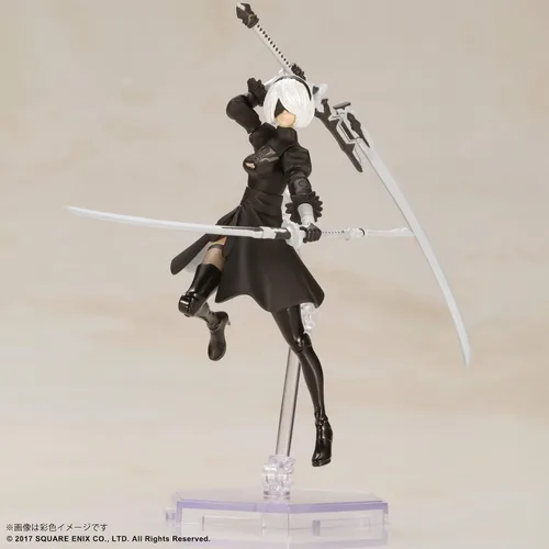 Vista 4 de Square Enix - Nier Automata 2B & 9S Kit de modelo de plástico