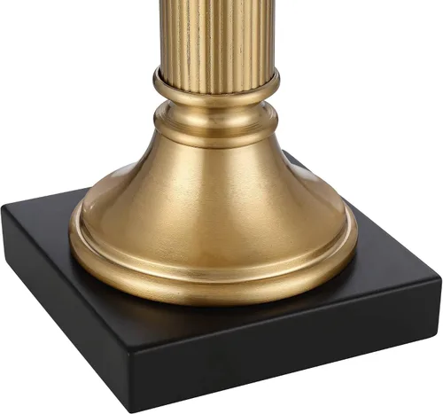 Vista 7 de Wynne - Lámpara de mesa grande de 30 pulgadas, puertos USB duales