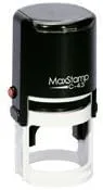 Vista 2 de Maxstamp C-43 - Sello redondo para dirección con monograma y autoentintado, 03