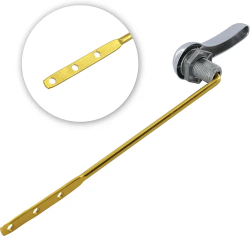 Vista 10 de Danco 80806 - Manija universal de metal para tanque de inodoro, cromada