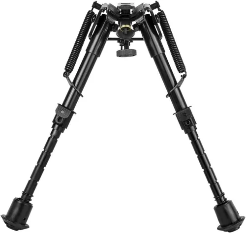Vista 3 de Kit de bípode táctico con altura compacta ajustable para rifle con interfaz de montaje de cañón para rifles Ruger 10/22 Marlin 22 Mossberg 715t