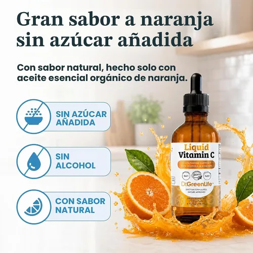 Vista 7 de Dr. Green Mom Gotas de vitamina C para niños con acerola y escaramujos