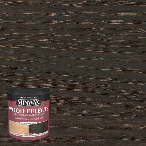 Vista 3 de Minwax 404140000 Efectos de madera, negro carbonizado