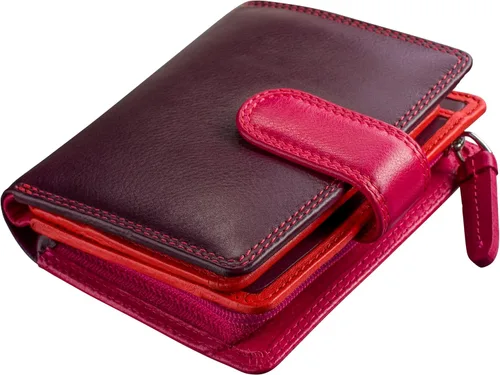 Vista 2 de Visconti RB40Multicolor pequeño disfraz de portafolios y cartera de piel suave, Multi, S