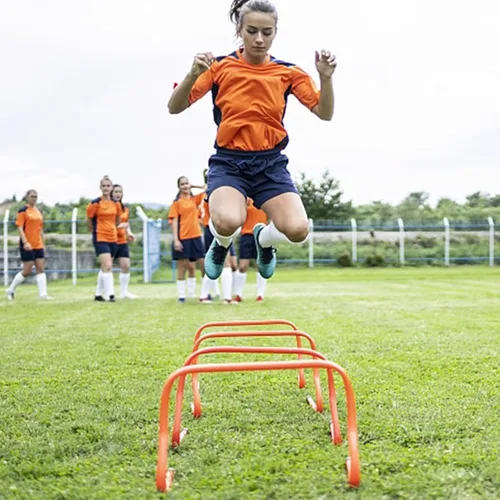 Vista 2 de YXXSDP Escuadrón deportivo profesional de entrenamiento de velocidad y agilidad de 9, 12, 20, 24 pulgadas, equipo de práctica deportiva para clase PE