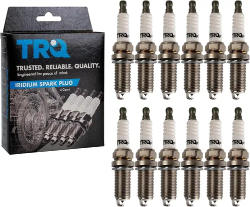 Vista 32 de TRQ Bujías de iridio para ajuste del motor, kit de encendido de 6 piezas Compatible con 1991-1995 Chevrolet Lumina, 1995 Monte Carlo, Oldsmobile