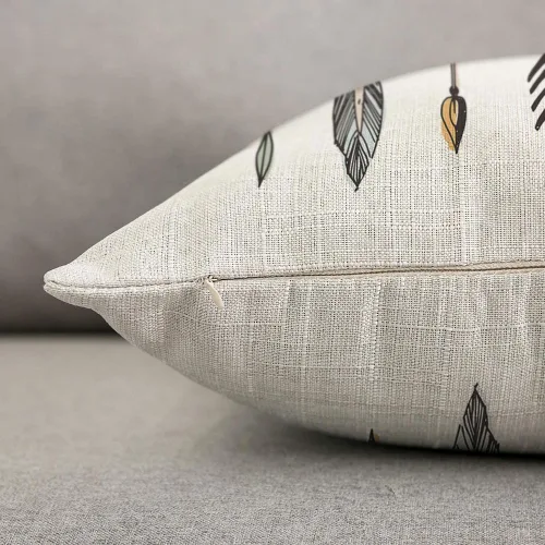 Vista 6 de TKS MITLAN - Funda de cojín decorativo, estilo boho, con flechas dibujadas a mano en acuarela. Funda de almohada para sofá, cama y coche, de 18 x 18