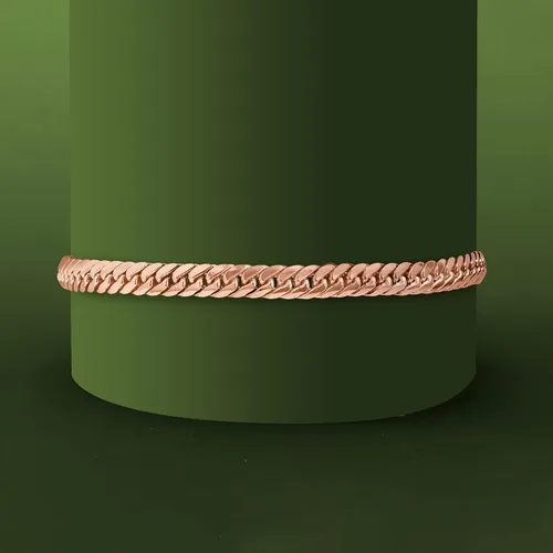 Vista 7 de Ross-Simons Pulsera italiana de oro de 14 quilates con eslabones cubanos, Oro, no conocido