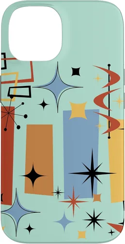 Vista 4 de Retro Mid Century Modern MCM Vibe Aesthetic Kitsch Art Case for iPhone 17