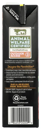 Vista 3 de Imagine Broth Chicken Free Range Orgánico 32.0 oz (Paquete de 3)
