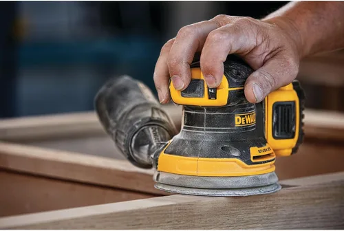 Vista 7 de DEWALT - Lijadora orbital de 20 V MAX, solo herramienta (DCW210B)