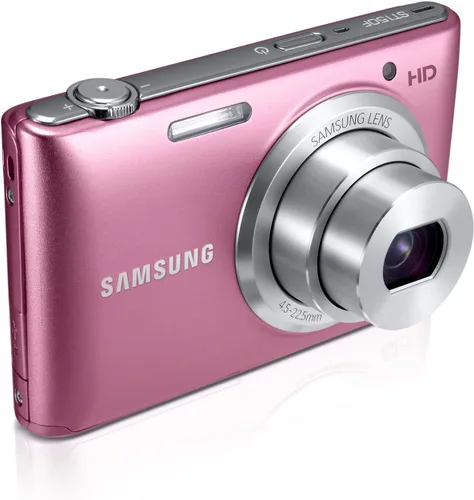 Vista 5 de Samsung ST150F Cámara digital inteligente WiFi de 16.2MP con zoom óptico 5x y pantalla LCD de 3.0" (Rojo)