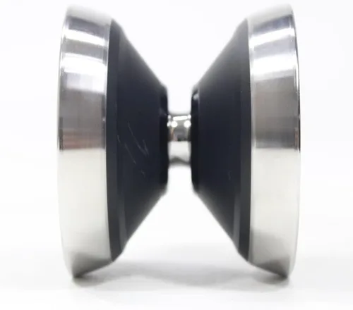 Vista 3 de Hydrogen Crash Yoyo - YoYo bi-Metal (negro con anillos crudos)