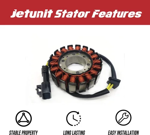 Vista 3 de Estator para Polaris Jet-Ski Watercraft 0451486 4060654 2004 (MSX110/MSX150) JetSki