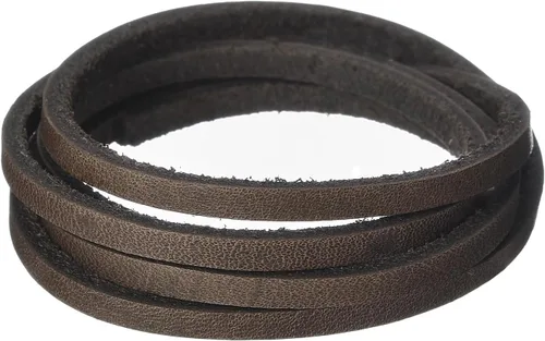 Vista 2 de Realeather Crafts ROC04-0207 Latigo Lace, .125" por 4 yd Carded, Marrón Oscuro