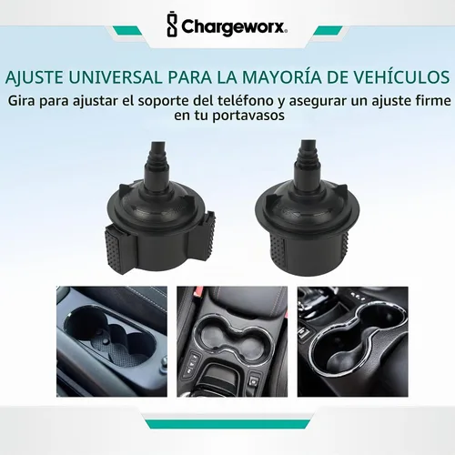Vista 4 de Soporte magnético para teléfono de automóvil para iPhone MagSafe y Android
