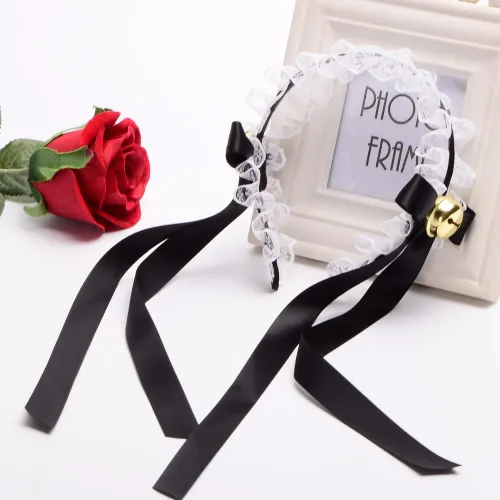 Vista 2 de BLESSUME Diadema Steampunk Lolita para niñas
