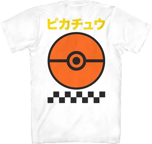 Vista 2 de Pokemon Camiseta de juego Pikachu para hombre, diseño de Gotta Catch Em All