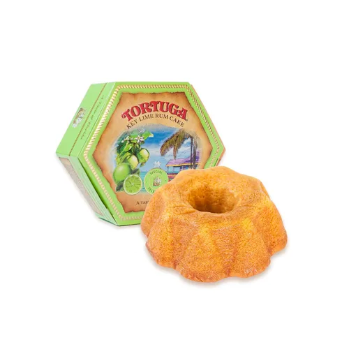 Vista 5 de Tortuga - Paquete de regalo de surtido de pasteles de ron caribeño de 4 onzas