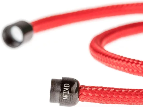 Vista 2 de Wind Passion - Pulsera de cuerda duradera con cierre magnético para hombres y mujeres, Corazón rojo, 44043835