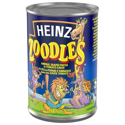 Vista 5 de Heinz Zoodles Pasta, 398mL/13.4oz, Latas, (Paquete de 24) (Importado de Canadá)