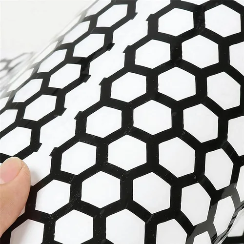 Vista 4 de Riloer Universa - Lámpara de luz trasera tipo panal de abeja tipo cubierta de luz trasera, estilo de fibra de carbono para automóvil, cubierta