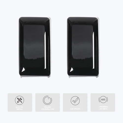 Vista 7 de sukemichi Cubierta de bisagra para puerta trasera, ventana trasera, cubierta de bisagra de vidrio para Ford Bronco, accesorios 2021 2022 2023 2024