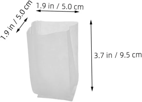Vista 2 de Plant Growing Bags Xmas Non-Woven Fabric 200pcs for Seedlings