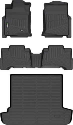 Vista 132 de Alfombrilla de maletero para todo tipo de clima para Mazda CX-30 2020-2025 2026, accesorios de maletero de auto de ajuste personalizado - Negro
