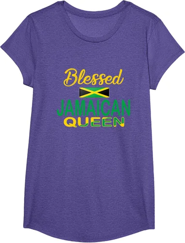 Vista 17 de Blessed Jamaicana Queen Jamaicana para mujer Jamaicana, Negro