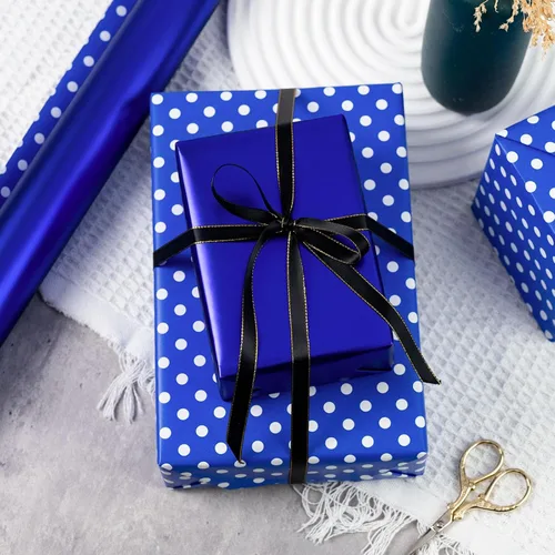 Vista 7 de Garbendy - Rollo de papel de regalo, color sólido perlado, perfecto para bodas, San Valentín, cumpleaños, Navidad, baby shower, fiesta - 17 pulgadas