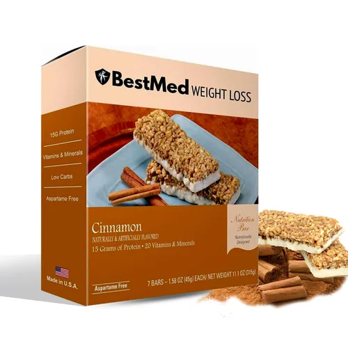 Vista 12 de BestMed - Barra de proteínas – 0.55 onzas de proteína, baja en carbohidratos, baja en azúcar, alta fibra, baja en calorías, barra nutricional
