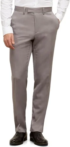 Vista 12 de Kenneth Cole Reaction Pantalón de vestir jaspeado ajustado para hombre Beige