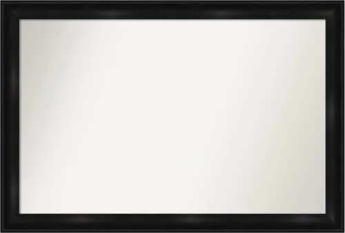 Vista 399 de Amanti Art Espejo personalizado, gran espejo de baño estrecho, espejo de pared o espejo de tocador de baño sobre el fregadero (24 x 24 pulgadas)