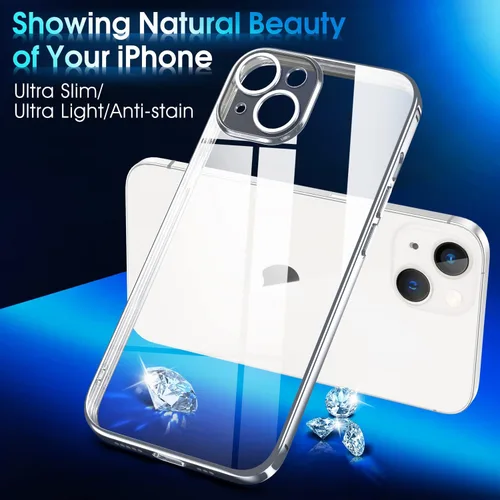 Vista 58 de Supdeal Funda cristalina transparente para iPhone 11, [No se amarillea] [Protección de la cámara] [Probado contra caídas de grado militar] Funda