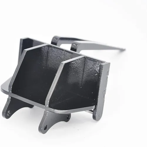 Vista 5 de Excavadora de metal completo Horquillas de palet Horquillas para Huina 550/580/592/593 RC Excavadora DIY Kit de modificación