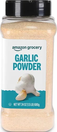 Vista 6 de Amazon Grocery, Ajo en polvo, 3.9 onzas (anteriormente Happy Belly, el embalaje puede variar)