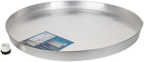 Vista 5 de Charola de drenaje para calentador de agua de aluminio Camco con guarnición de PVC., 20 - pulgadas