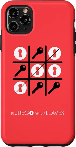 Vista 11 de Funda para iPhone 14 El Juego de las Llaves - Rojo