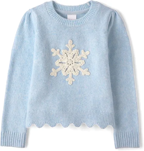 Vista 23 de Gymboree Suéter sin botones de manga larga con cuello redondo para bebés y niños pequeños Negro