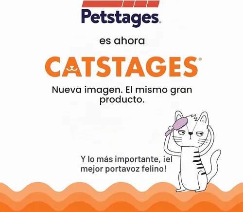 Vista 2 de Catstages Flapperz Pato de Peluche Juguete Interactivo con Hierba Gatera para Gatos
