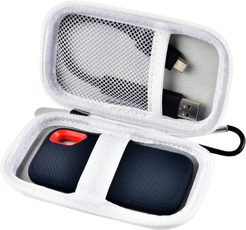 Vista 16 de PAIYULE Funda de disco duro para SSD portátil SanDisk Extreme y Extreme PRO Negro